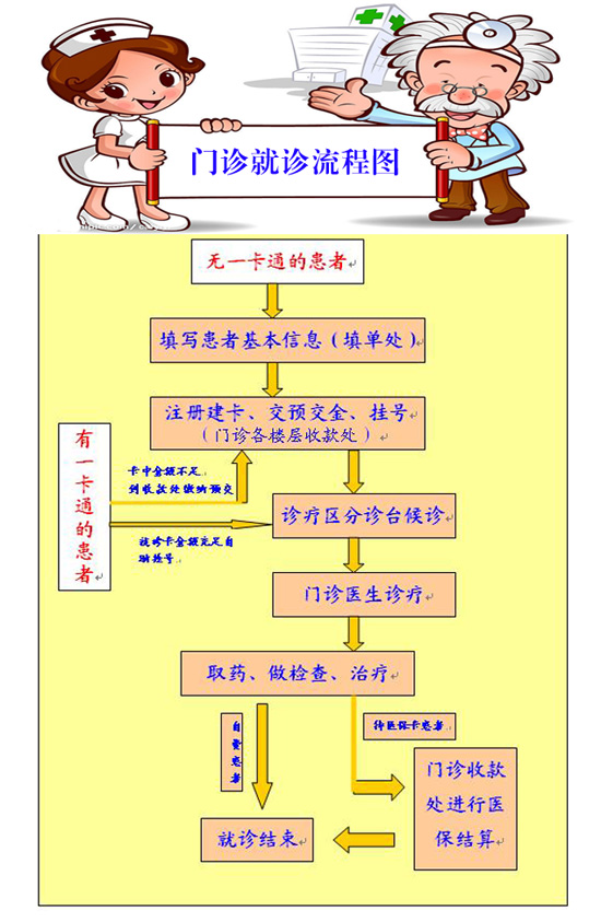 安医大第一附属医院门诊就诊流程