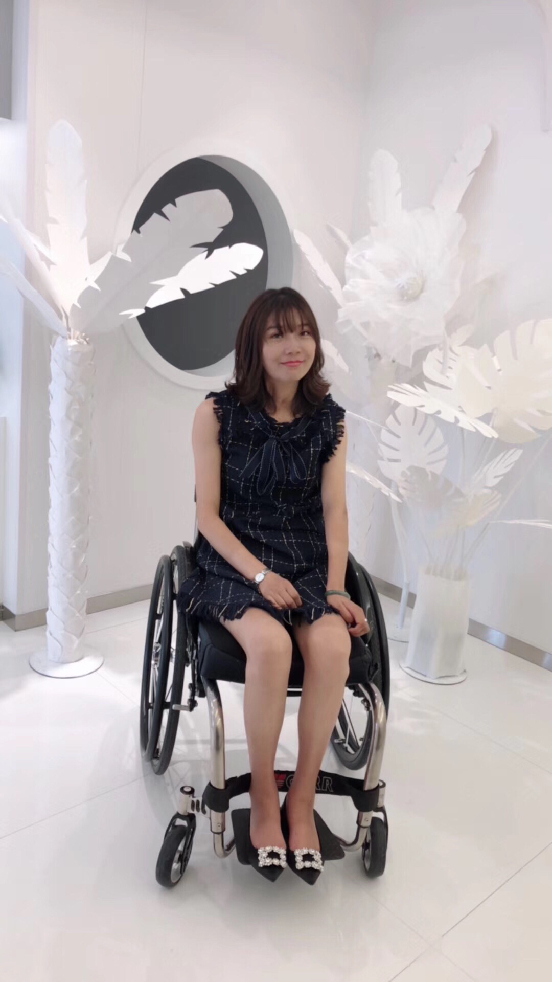 陶惠人教授坐轮椅的女孩那年十月一