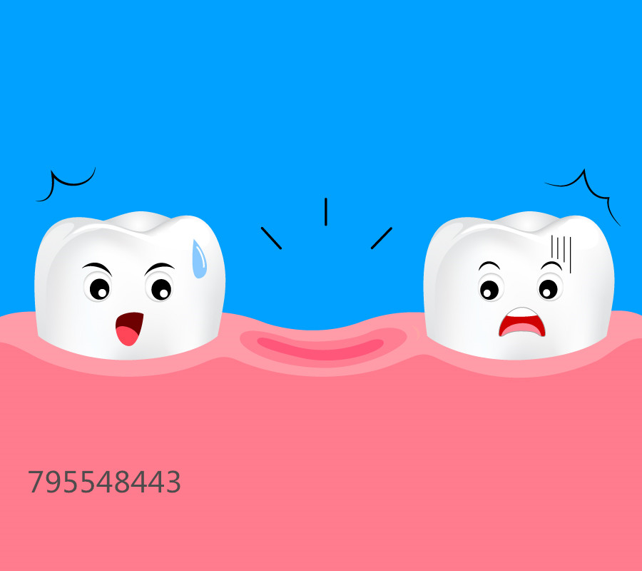 医生,我只缺一颗牙,可以不管它吗?