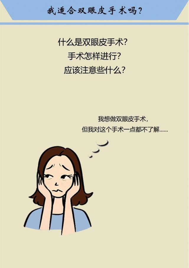 我适合做双眼皮手术吗？