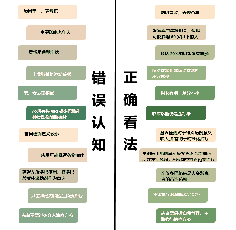 帕金森病的常见误区和治疗方式