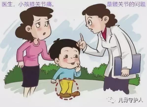 "医生,我小孩膝关节痛,你怎么检查髋关节,是不是搞错了?