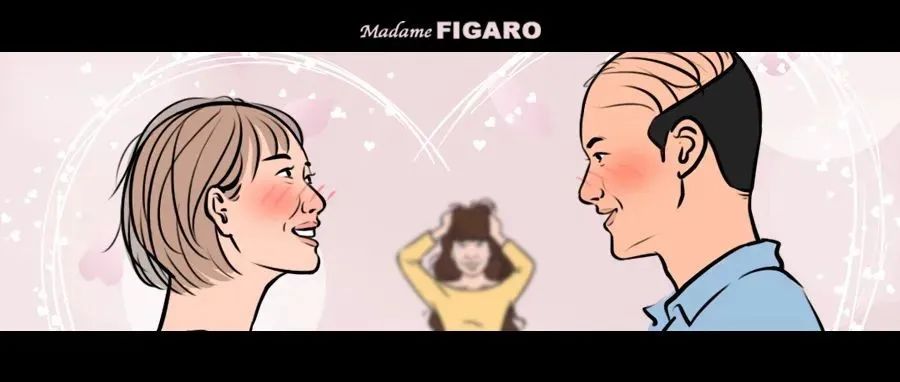 真诚发问：为什么帅哥都喜欢秃头女孩？